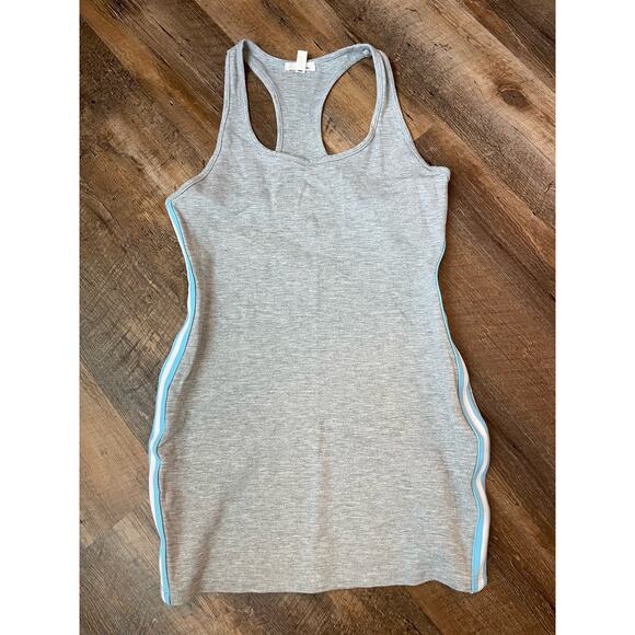 Urban Outfitters Silence + Noise gray side stripe bodycon dress Medium - Picture 1 of 8